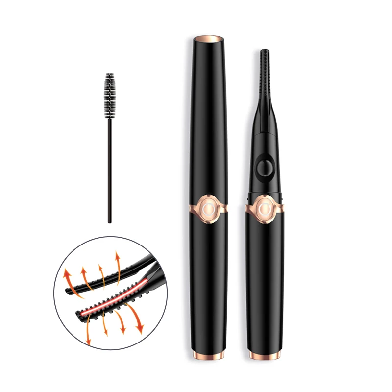 custom logo high quality eyelash curler Mini Plastic Tool Set USB Electric Heated Eyelash Curler, Black
custom logo high quality eyelash curler Mini Plastic Tool Set USB Electric Heated Eyelash Curler, Black