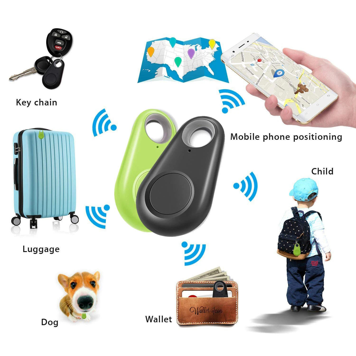 Water drop shape key wallet anti-lost ultra-low power smart 4g GPS tracker, Optional
Water drop shape key wallet anti-lost ultra-low power smart 4g GPS tracker, Optional