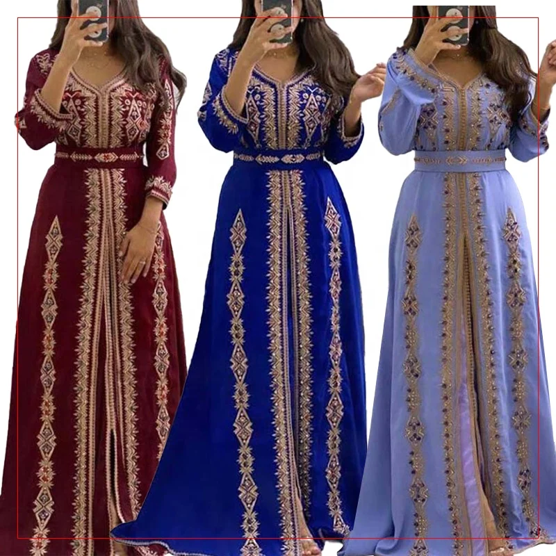 Muslim printed high waist drawstring abaya muslim women kaftan abaya muslim DUBAI ABAYA dresses
Muslim printed high waist drawstring abaya muslim women kaftan abaya muslim DUBAI ABAYA dresses