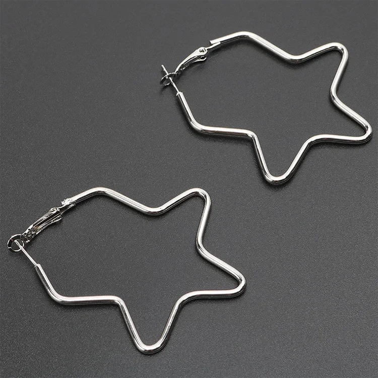 Daily Wear Customizable Sterling Silver Stainless Steel Alloy Big Shape Geometric Hoop Earrings
Daily Wear Customizable Sterling Silver Stainless Steel Alloy Big Shape Geometric Hoop Earrings