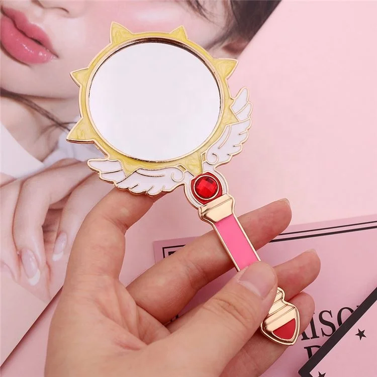 Skyey care 2022 Cute Round Star Princess Lady Cardcaptor Sakura Card Dresser Christmas Gift Metal Makeup Mirror, Pink
Skyey care 2022 Cute Round Star Princess Lady Cardcaptor Sakura Card Dresser Christmas Gift Metal Makeup Mirror, Pink
