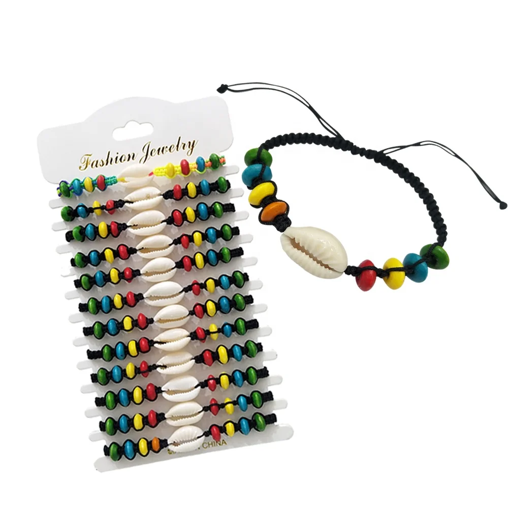 New design jamaican rasta woven wooden beads bracelet red yellow green cowrie shell bracelet, Picture
New design jamaican rasta woven wooden beads bracelet red yellow green cowrie shell bracelet, Picture