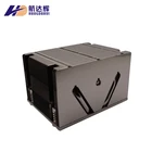 Factory direct 2U3HP-T055-GP 2011 architecture Heat pipe welding radiator CPU cooler with fan Customized