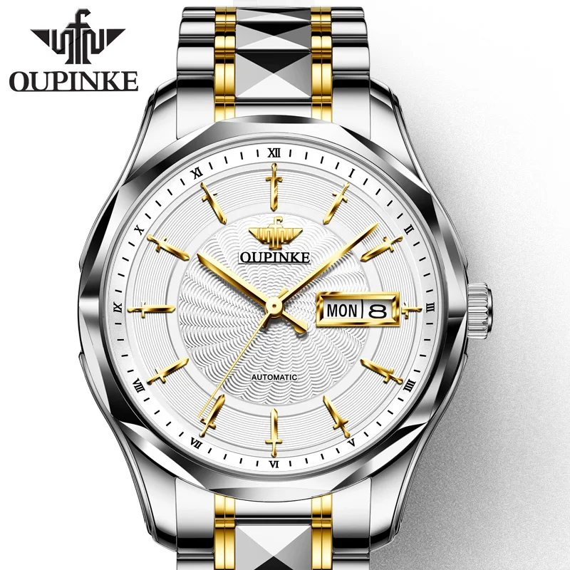 Custom Logo Watches Men Luxury Fashion Brand Japanese Automatic Waterproof Stainless Steel Calendar Mechanical OEM Wristwatch
Custom Logo Watches Men Luxury Fashion Brand Japanese Automatic Waterproof Stainless Steel Calendar Mechanical OEM Wristwatch