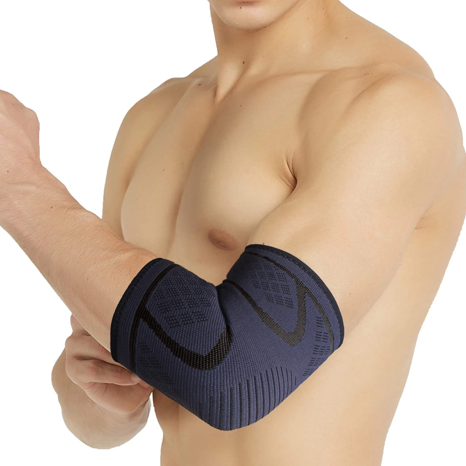 Elastic breathable elbow brace Gym arm compression support Knitting elbow sleeves, Customized color
Elastic breathable elbow brace Gym arm compression support Knitting elbow sleeves, Customized color