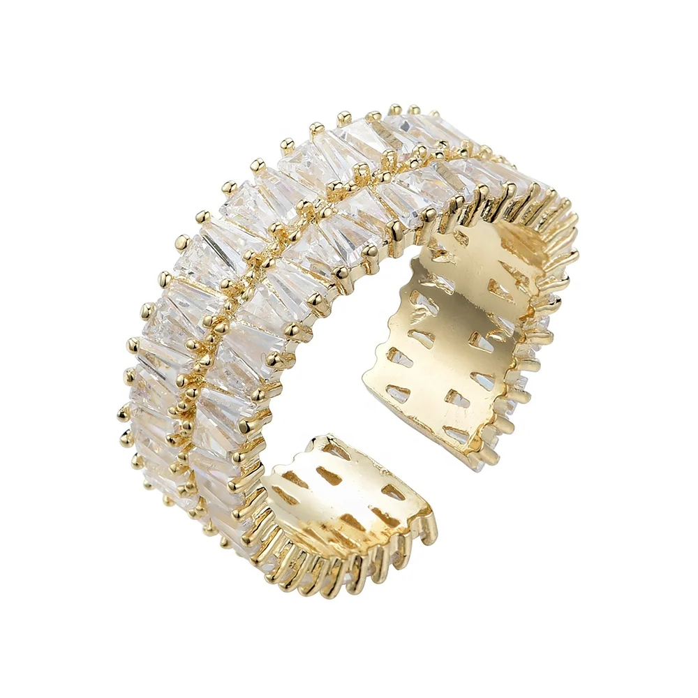 cubic zircon luxurious eternity ring in yellow gold plated copper alloy fashion jewelry
cubic zircon luxurious eternity ring in yellow gold plated copper alloy fashion jewelry