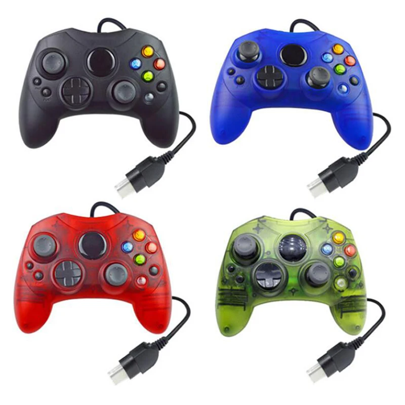

2020 Wired Controller For XBOXes Old Generation Joystick For XBOXes Console Old Gamepad, Black,white,red,blue