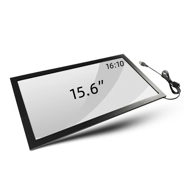 Factory direct sale 15.6 inch high quality multi touch custom touch screen with USB cable, Black
Factory direct sale 15.6 inch high quality multi touch custom touch screen with USB cable, Black