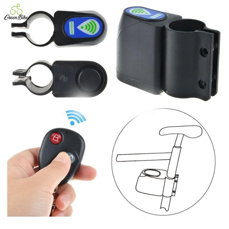Anti theft Wireless lightweight Bike Lock Vibration Bicycle Security System With Remote Control Cycling Alarm Lock for Bike, Black
Anti theft Wireless lightweight Bike Lock Vibration Bicycle Security System With Remote Control Cycling Alarm Lock for Bike, Black
