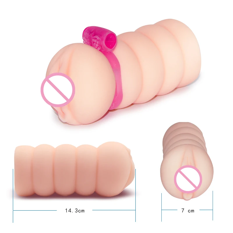   Pocket Pussy Realistic Stroker Lifelike Vagina Oral Sex Toys  