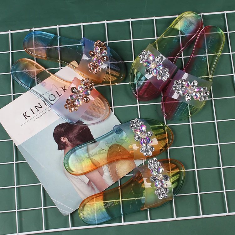 Fashion transparent rainbow color beach shoes open toe women's shoes flat shoes pvc jelly sandals lady jelly slipper, Picture
Fashion transparent rainbow color beach shoes open toe women's shoes flat shoes pvc jelly sandals lady jelly slipper, Picture