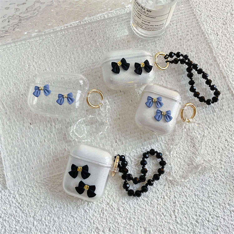 2021 Luxury Girly Glitter Butterfly Pattern Black Bracelet Clear Plain TPU Soft Case de For AirPods 1 2 For AirPods Pro 3, Candy color style earphone cases for apple airpods
2021 Luxury Girly Glitter Butterfly Pattern Black Bracelet Clear Plain TPU Soft Case de For AirPods 1 2 For AirPods Pro 3, Candy color style earphone cases for apple airpods