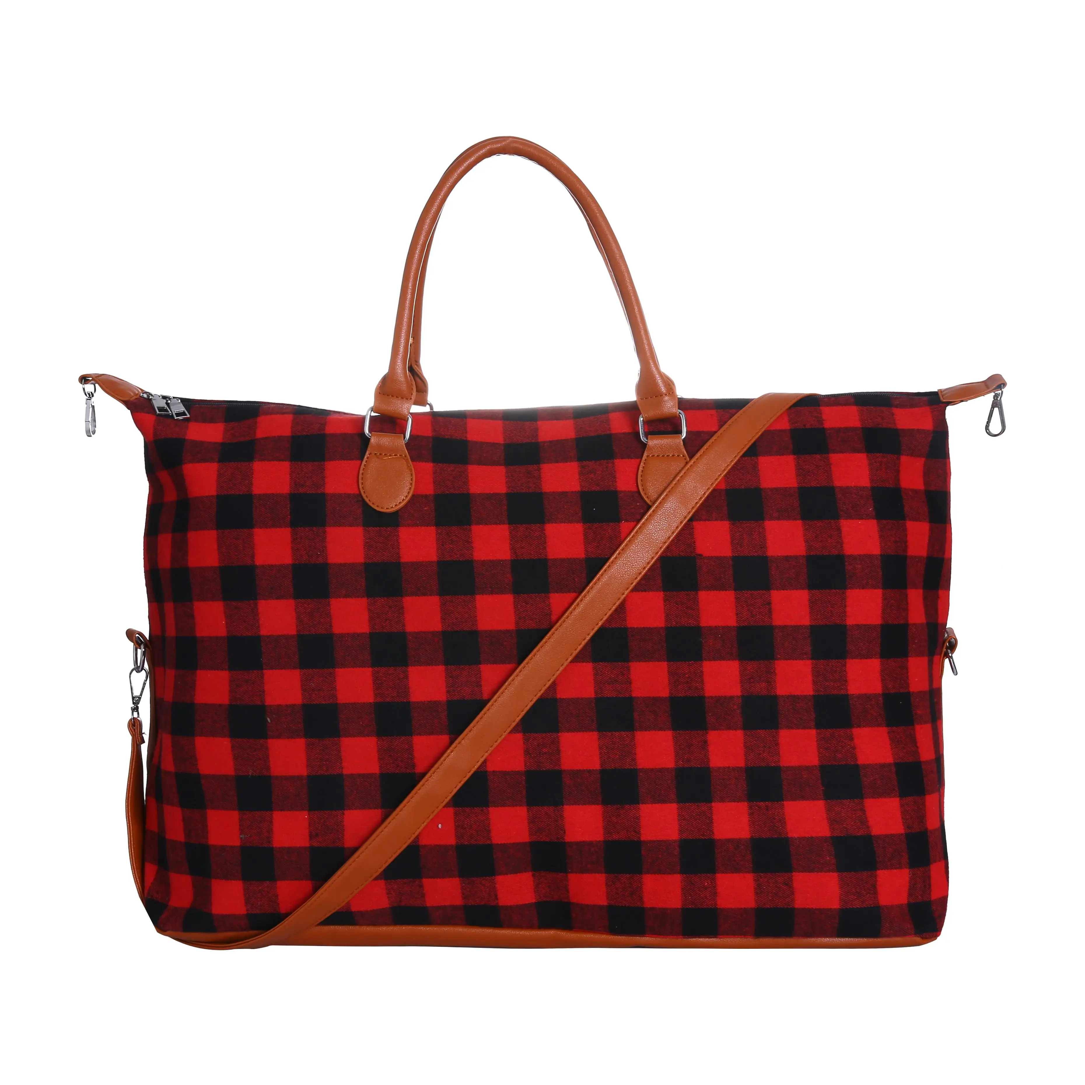 D1998 Women Single Shoulder PU Leather Ladies Tote Bag Grid Weekend Bag Large Travel Leopard Plaid Buffalo Weekender Bags, 3 colors
D1998 Women Single Shoulder PU Leather Ladies Tote Bag Grid Weekend Bag Large Travel Leopard Plaid Buffalo Weekender Bags, 3 colors