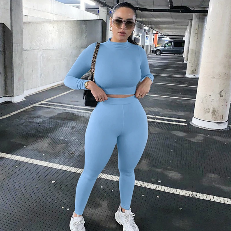 Cheap price selling fall long sleeve two pieces work out apparel women slim fit joggers suits set, Picture shows or custom
Cheap price selling fall long sleeve two pieces work out apparel women slim fit joggers suits set, Picture shows or custom