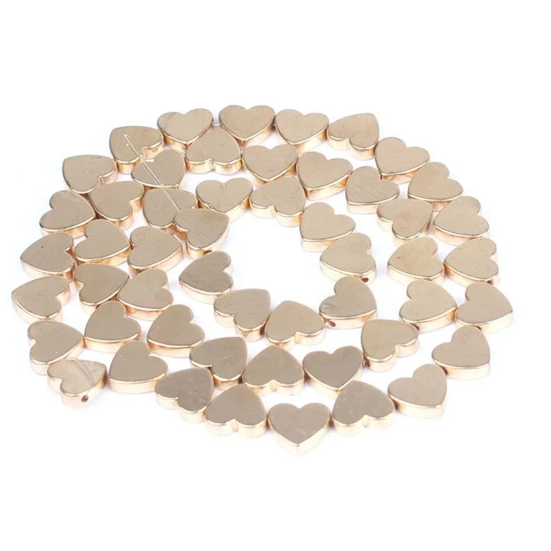 Wholesale 7*8mm Gold/Silver/Rose Gold Heart Shape Hematite Stone Beads for Jewelry Making
Wholesale 7*8mm Gold/Silver/Rose Gold Heart Shape Hematite Stone Beads for Jewelry Making