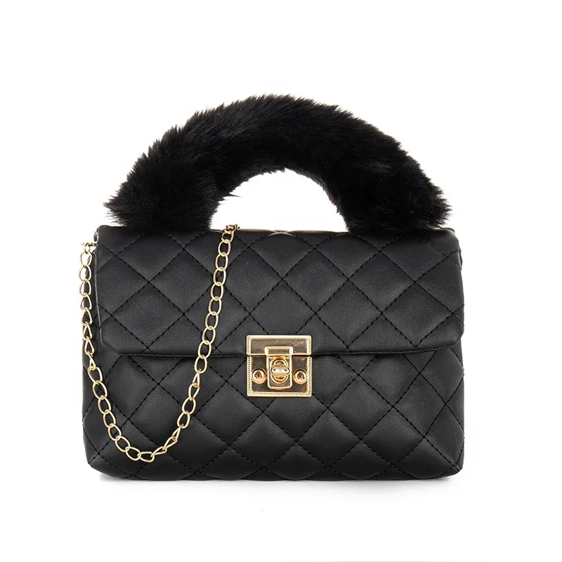 Autumn and winter plush handbag embroidered mini handbags for women, Brown white pink black
Autumn and winter plush handbag embroidered mini handbags for women, Brown white pink black