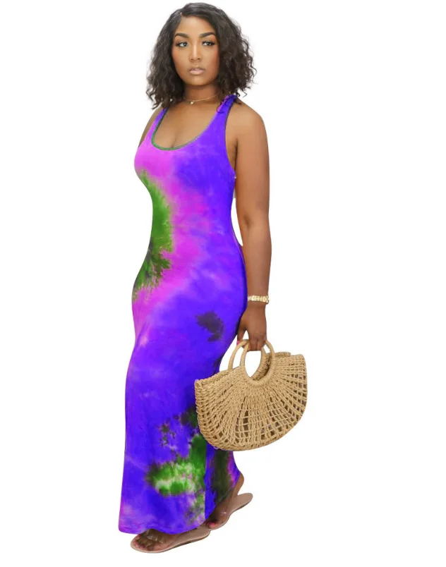 Elegant Sexy Clothes Plus Size Long Dress 2021 Summer New Summer Women Girls' Casual Arrival Tie-dye Bandage Fat Lady Dress
Elegant Sexy Clothes Plus Size Long Dress 2021 Summer New Summer Women Girls' Casual Arrival Tie-dye Bandage Fat Lady Dress