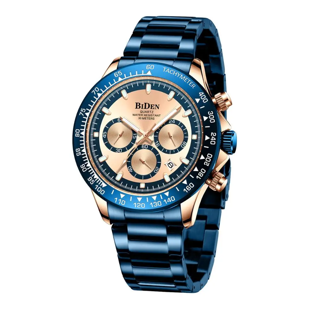 Biden 0247 Leisure Style Man's Quartz Watch High Quality Stainless Steel Water Resistant Branded Watches for Men
Biden 0247 Leisure Style Man's Quartz Watch High Quality Stainless Steel Water Resistant Branded Watches for Men