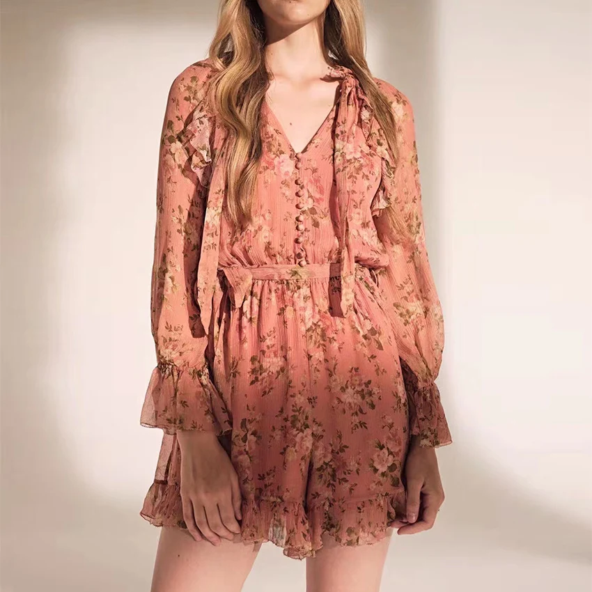 China Routine Colorful long sleeve silk Fragmentary flower Label Woman Elegant Clothes Dress Lady
China Routine Colorful long sleeve silk Fragmentary flower Label Woman Elegant Clothes Dress Lady