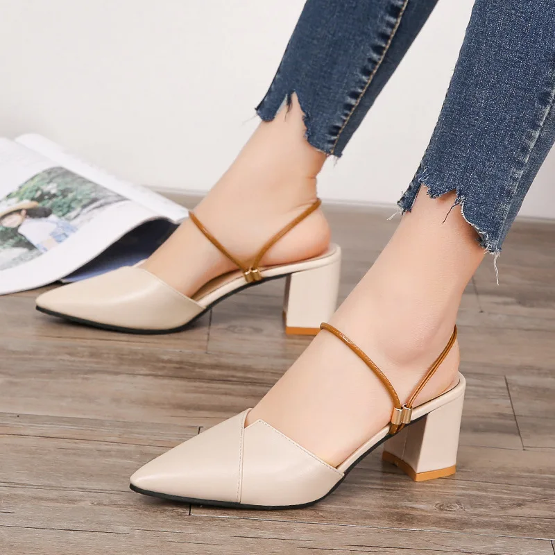 Two-way ladies sandals shoes women heels sandals zj2018, Green,brown,beige,white
Two-way ladies sandals shoes women heels sandals zj2018, Green,brown,beige,white
