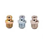 Auto part m8 steel pipe fitting grease nipple for excavator