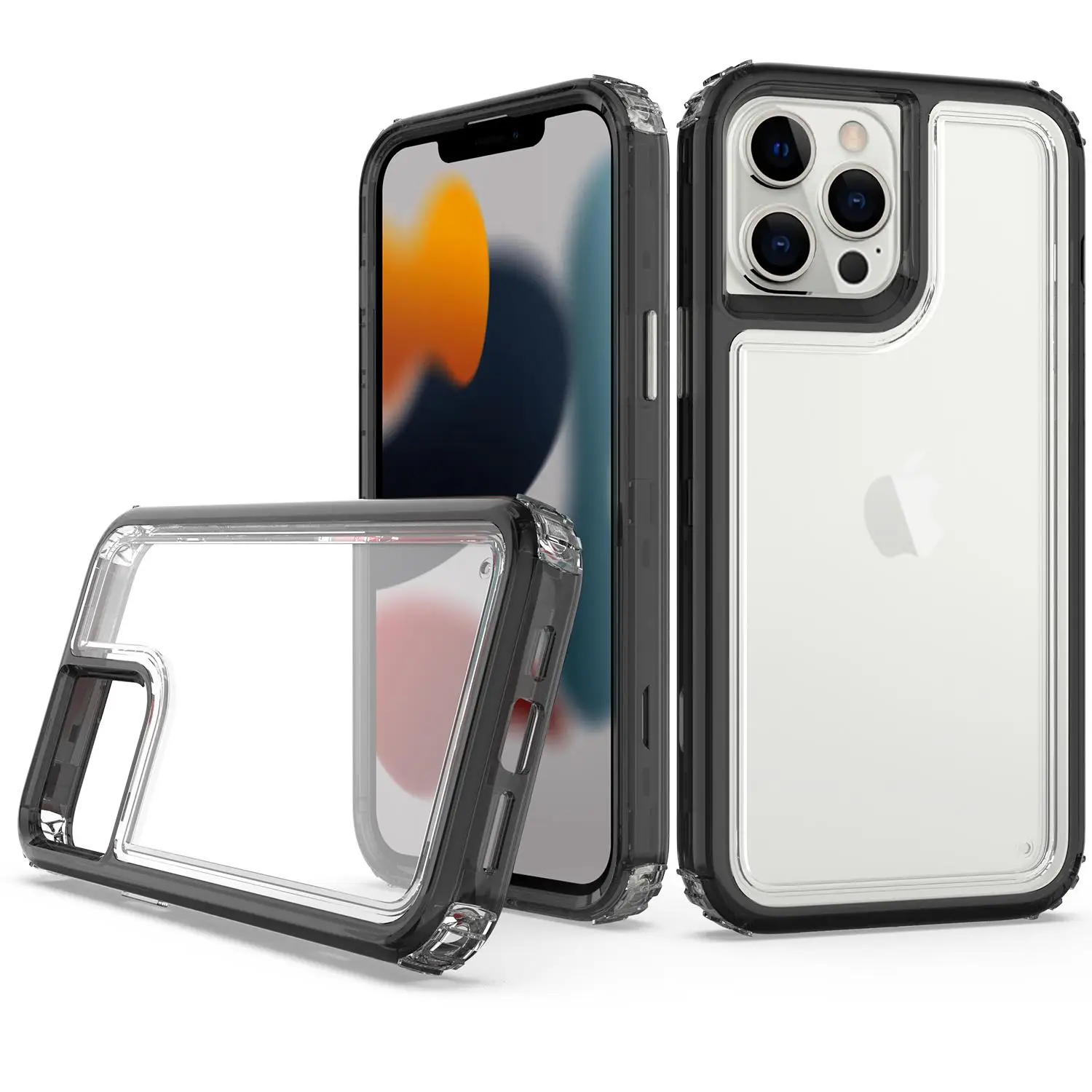 For Cell Phone black Transparency Crystal Back Cover Case For Iphone 13 Pro Max Phone Case Clear Shockproof, Oem
For Cell Phone black Transparency Crystal Back Cover Case For Iphone 13 Pro Max Phone Case Clear Shockproof, Oem