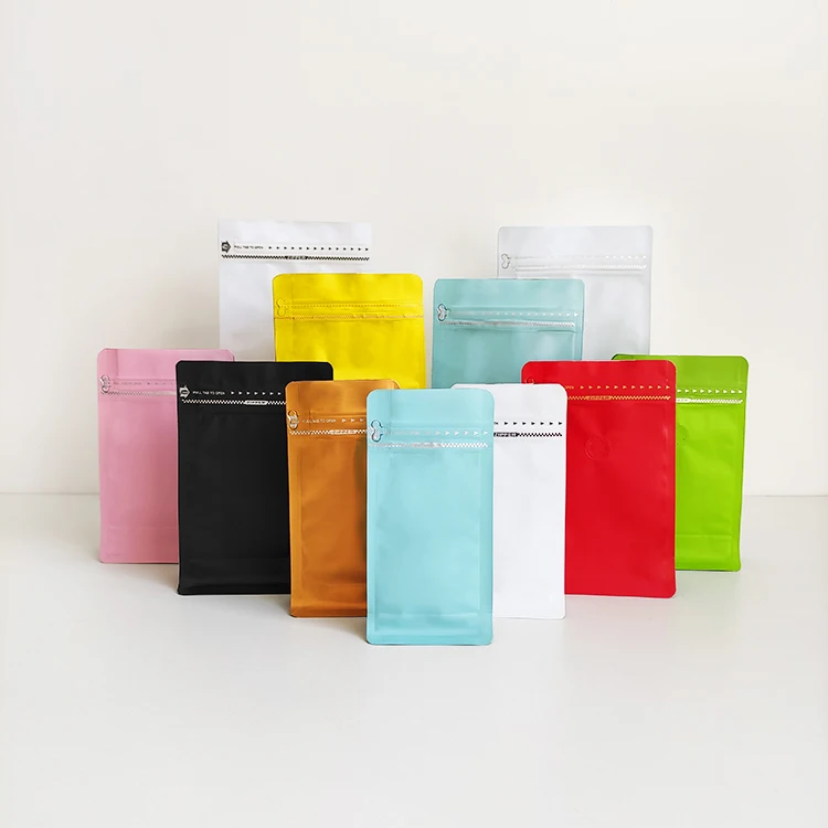 1 lb one pound 16oz 500g top zip lock plastic square block flat bottom coffee bag packaging
1 lb one pound 16oz 500g top zip lock plastic square block flat bottom coffee bag packaging