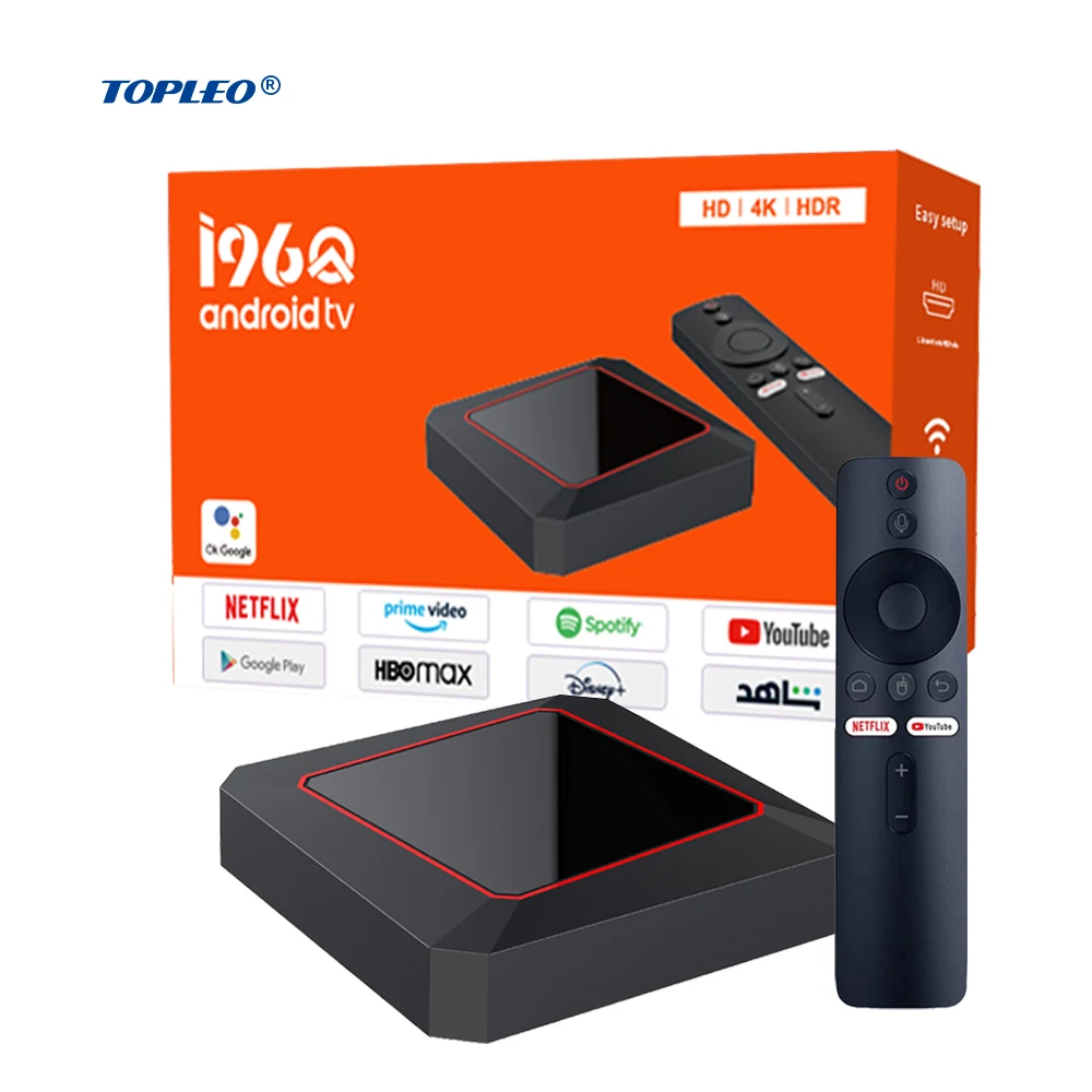 Topleo I96Q ATV android smart tv box in Supports 4K video decoding Dual WIFI box tv android 11 box
Topleo I96Q ATV android smart tv box in Supports 4K video decoding Dual WIFI box tv android 11 box