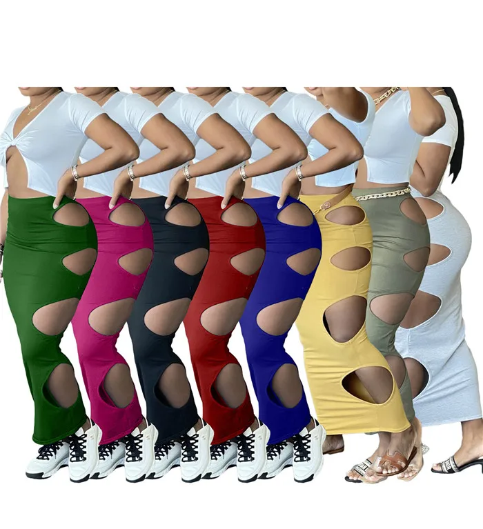 D1068-fashion new design women solid color high waist hollow out lady pencil skirt, Picture color
D1068-fashion new design women solid color high waist hollow out lady pencil skirt, Picture color