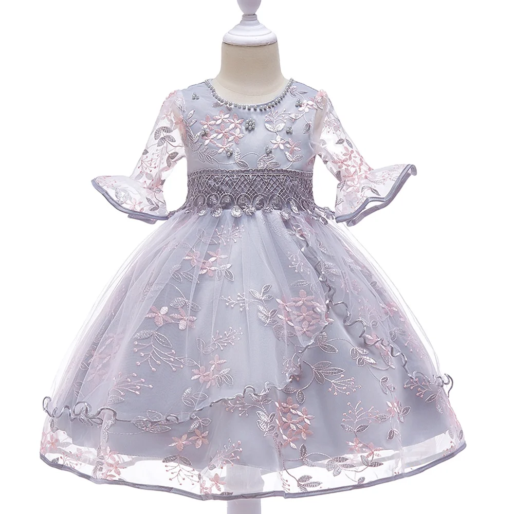 Children's dress European and American long sleeve embroidered dress girls' princess dress
Children's dress European and American long sleeve embroidered dress girls' princess dress