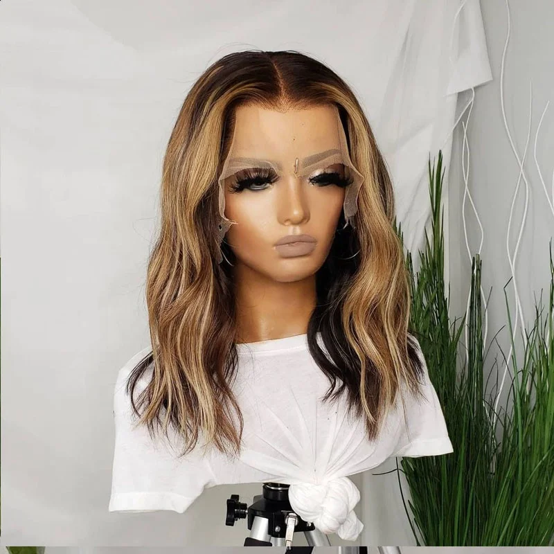 Fast Shipping Highlight Color Bob Wave Human Hair Lace Front Wigs For Women Brazilian Human Hair Wigs On Sale
Fast Shipping Highlight Color Bob Wave Human Hair Lace Front Wigs For Women Brazilian Human Hair Wigs On Sale