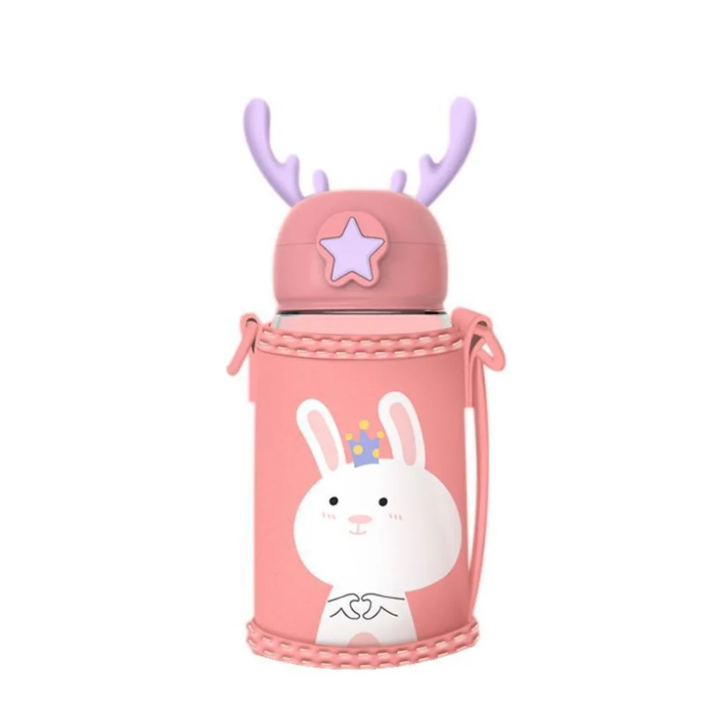 Madou New Lovely Antlers Kids Plastic Water Bottle Cute Cartoon Design Plastic Water Cup, 4 colors
Madou New Lovely Antlers Kids Plastic Water Bottle Cute Cartoon Design Plastic Water Cup, 4 colors