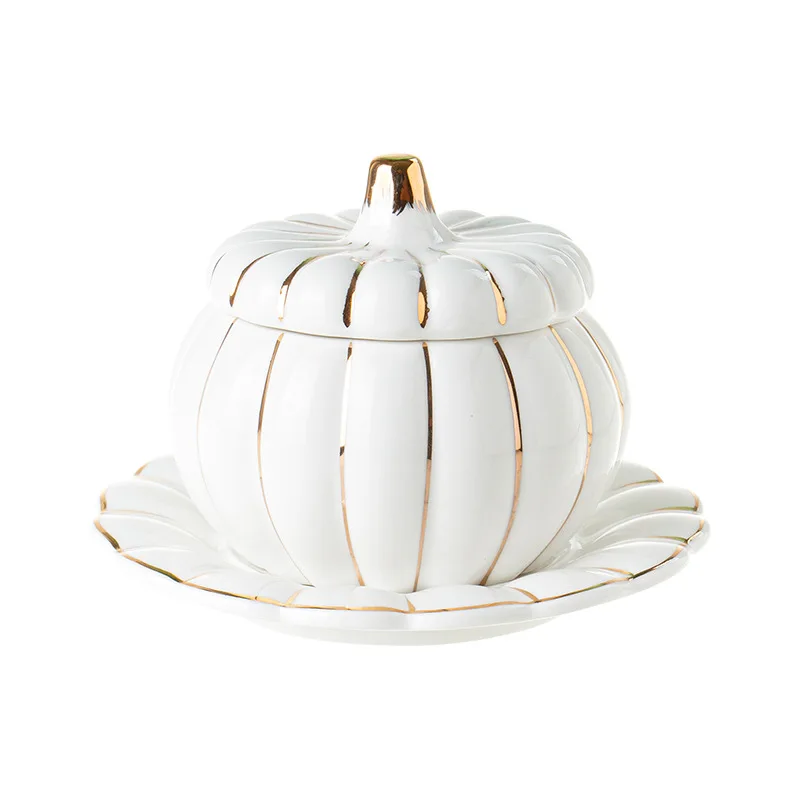 Creative Ceramic Cocotte Pumpkin Stew Pot with Lid Steaming Cup for Home Kitchen Egg bowl with cover Porcelain bowl
Creative Ceramic Cocotte Pumpkin Stew Pot with Lid Steaming Cup for Home Kitchen Egg bowl with cover Porcelain bowl