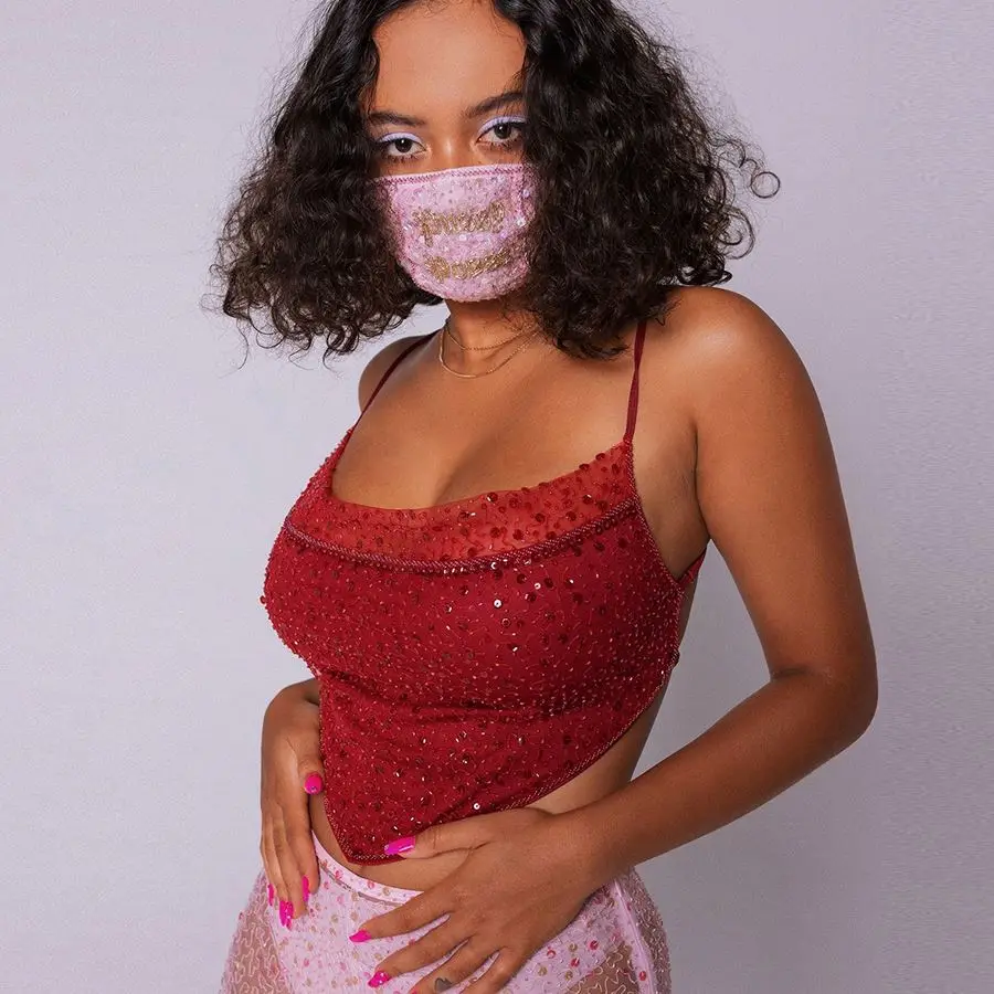 2021 Spring Lace Edge Backless V Neck Halter Crop Tops Female Party Clubwear Sexy Women camisole
2021 Spring Lace Edge Backless V Neck Halter Crop Tops Female Party Clubwear Sexy Women camisole