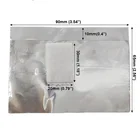 Nail aluminum foil Nail art foil soak off uv gel polish sticker remover wrap with cotton pad