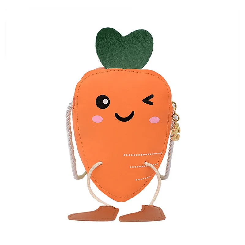 Vegetable Bags Princess Kid Coin Purses And Carrot Handbags Little Girls Children Crossbody Bag For Girls
Vegetable Bags Princess Kid Coin Purses And Carrot Handbags Little Girls Children Crossbody Bag For Girls