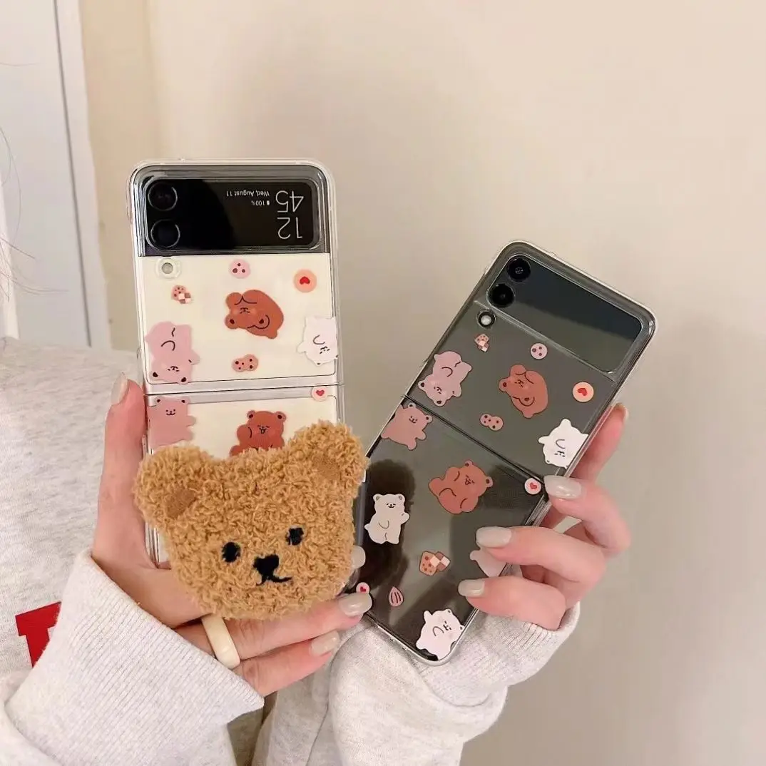 Little bear stents New For Samsung Galaxy Z Flip 3 5g Transparent Shockproof Corner Bumper pc Hard Cover Case
Little bear stents New For Samsung Galaxy Z Flip 3 5g Transparent Shockproof Corner Bumper pc Hard Cover Case