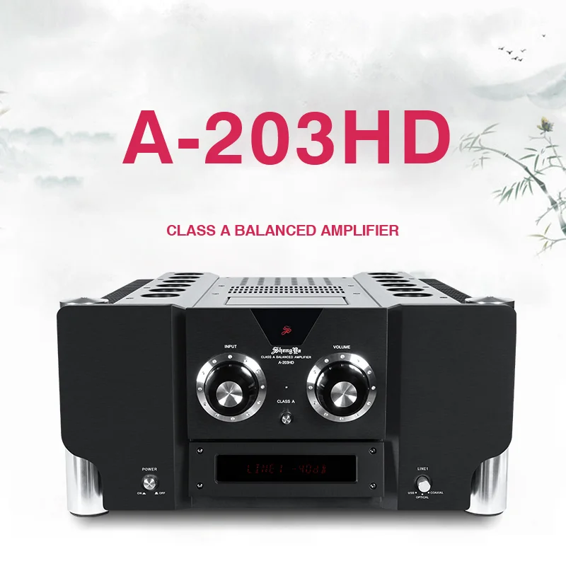 Shengya A-203HD Advanced Integrated Fully Balanced Amplifier 250W/500W 4ohm/8ohm
Shengya A-203HD Advanced Integrated Fully Balanced Amplifier 250W/500W 4ohm/8ohm