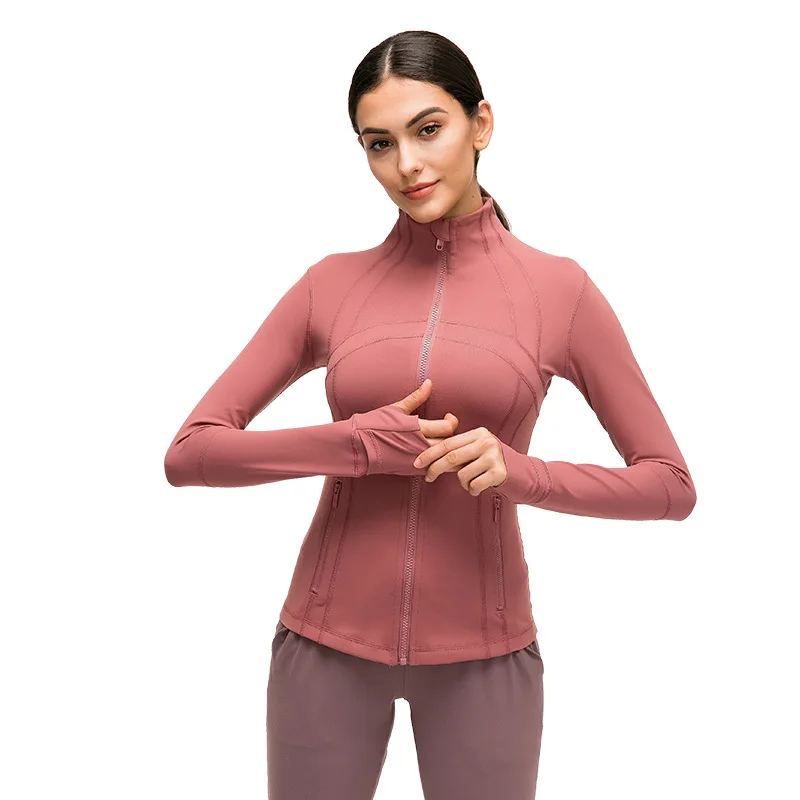 Wholesale Yoga Fitness JacketSlim Fit Zip Jacket girl Sport Coat women Fitness Wear
Wholesale Yoga Fitness JacketSlim Fit Zip Jacket girl Sport Coat women Fitness Wear