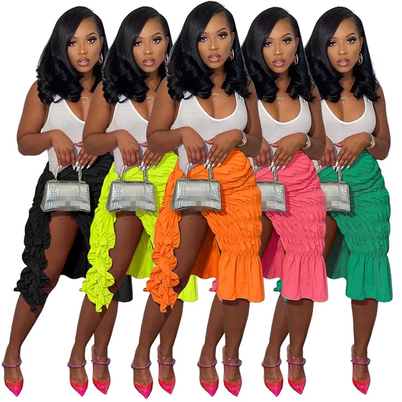 Wholesale Casual Summer Clothes Women 2022 Sexy Club Bandage Ladies Dress Skirt Fashion Split Pleated Skirts For Women
Wholesale Casual Summer Clothes Women 2022 Sexy Club Bandage Ladies Dress Skirt Fashion Split Pleated Skirts For Women