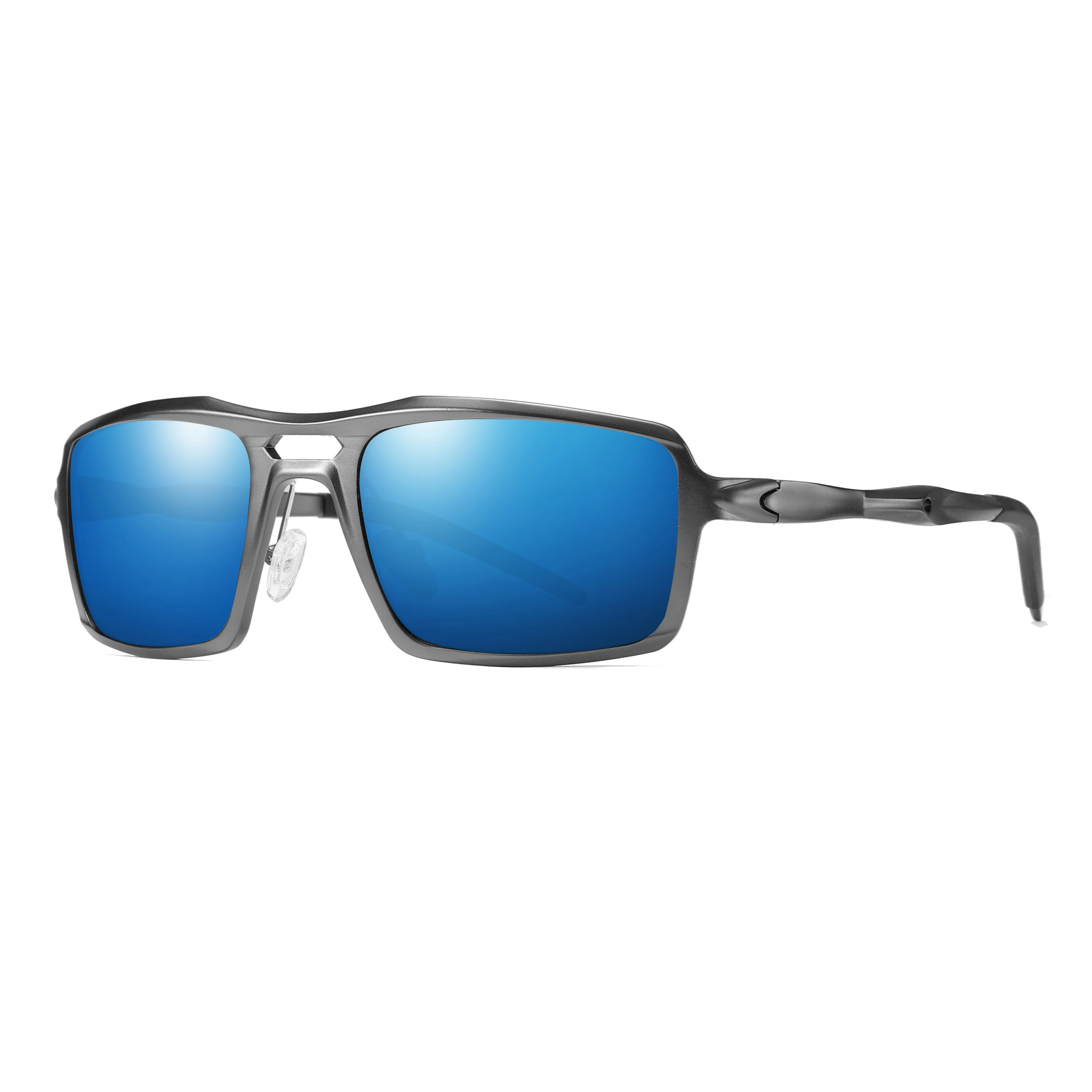 EUGENIA New Model Custom Logo OEM Blue Mirror Lens Shade Sun glasses cat 3 uv400 Polarized Sunglasses
EUGENIA New Model Custom Logo OEM Blue Mirror Lens Shade Sun glasses cat 3 uv400 Polarized Sunglasses
