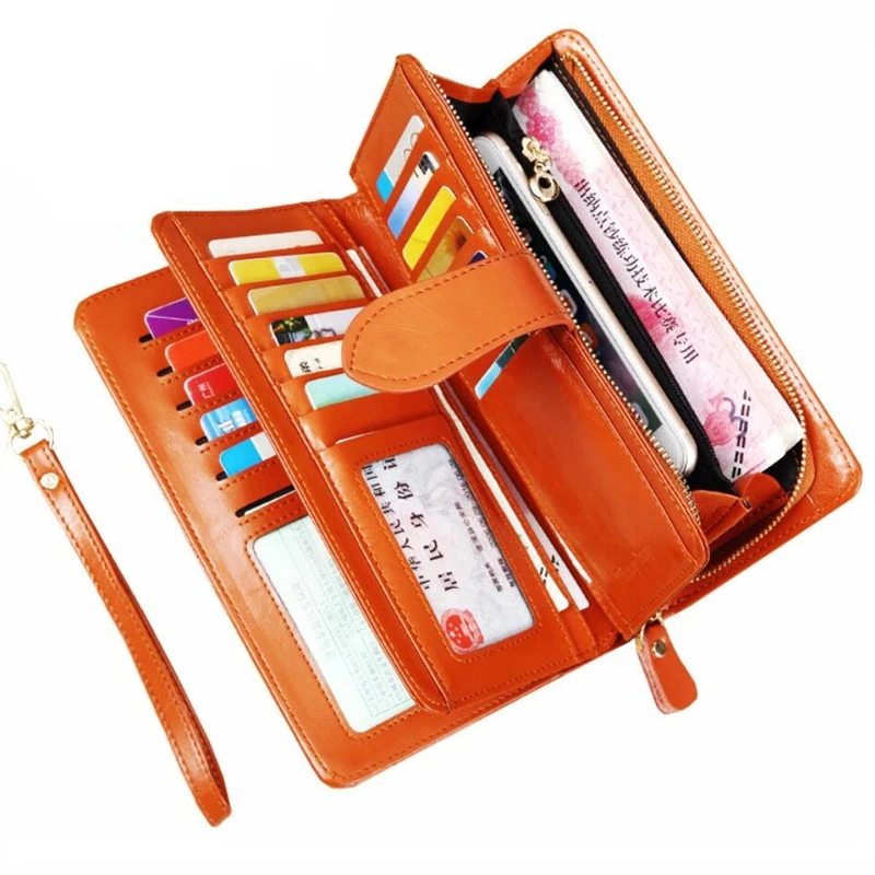 Wholesale vintage fashion big capacity phone wallets 24 card holder ladies genuine leather clutch purse women, Black, orange, red, brown
Wholesale vintage fashion big capacity phone wallets 24 card holder ladies genuine leather clutch purse women, Black, orange, red, brown
