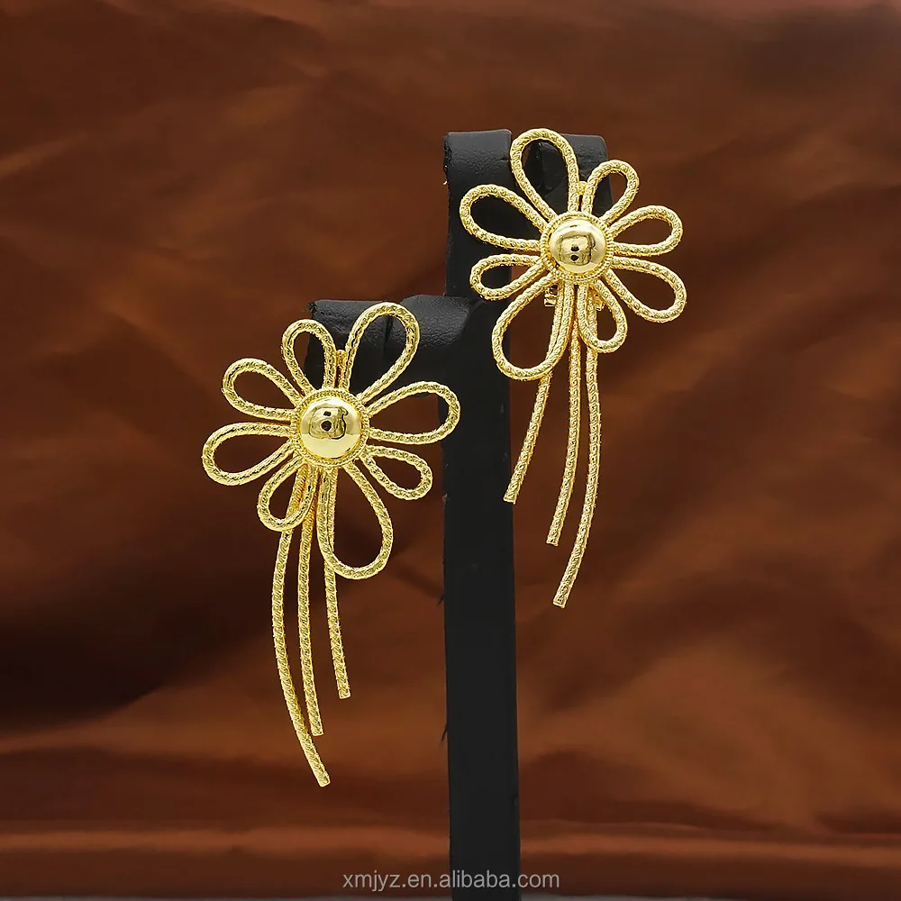 GDJWRI New Cross-Border European And American African Popular Eardrops 24K Gold Plated Ear Ring
GDJWRI New Cross-Border European And American African Popular Eardrops 24K Gold Plated Ear Ring