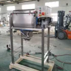 Factory price dry powder mixing machine / horizontal ribbon mixer