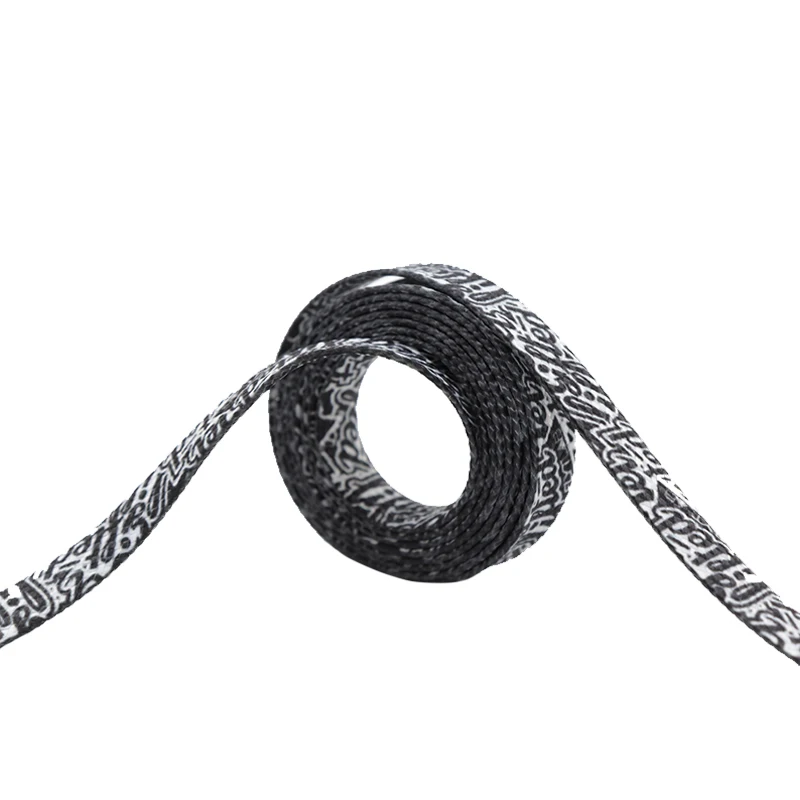 Weiou Manufacturer Hot Sale Flat polyester cotton black transfer pattern Shoelaces for fashionable shoes
Weiou Manufacturer Hot Sale Flat polyester cotton black transfer pattern Shoelaces for fashionable shoes