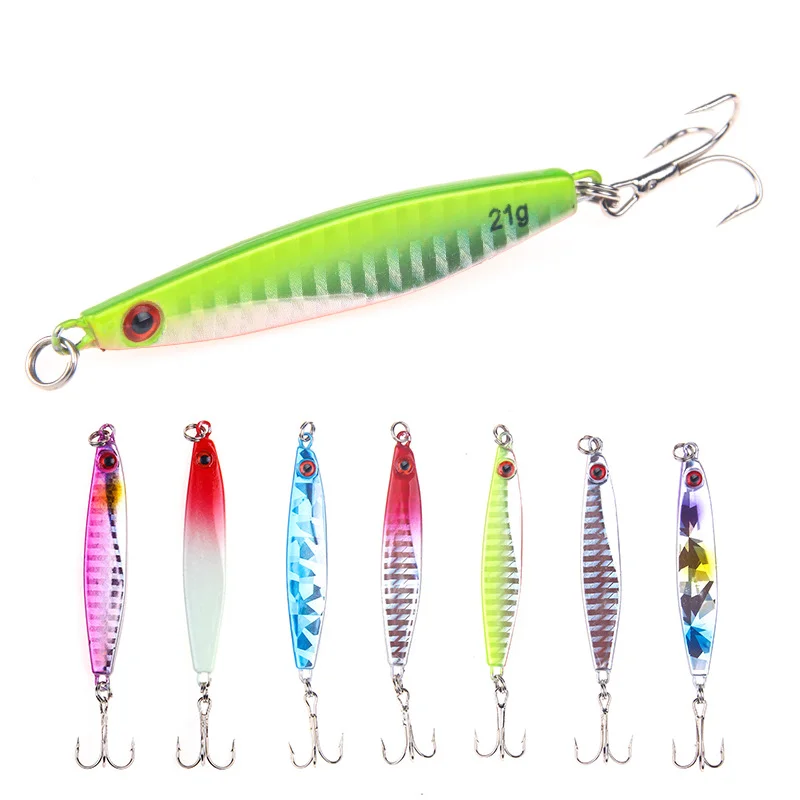 IMA Subsection Sequin Bait Jig Fishing Jigging 14g 21g fishing lures spoon metal, 7 colors
IMA Subsection Sequin Bait Jig Fishing Jigging 14g 21g fishing lures spoon metal, 7 colors