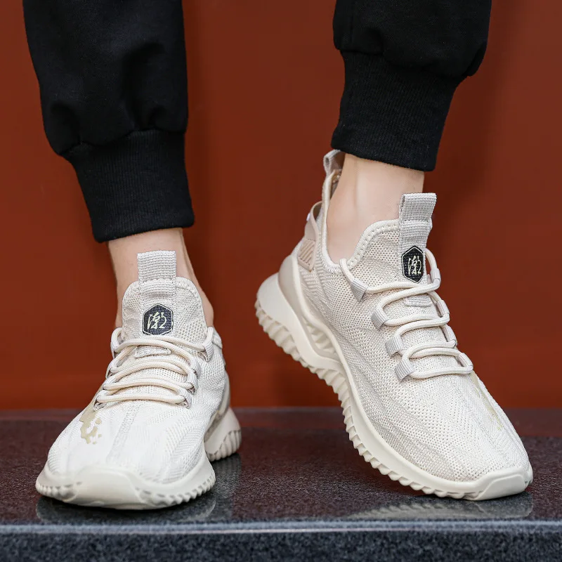 2020 New Net face coconut Breathable Lace Up Running shoes No-slip Casual Shoes Men Sneakers, Black
2020 New Net face coconut Breathable Lace Up Running shoes No-slip Casual Shoes Men Sneakers, Black