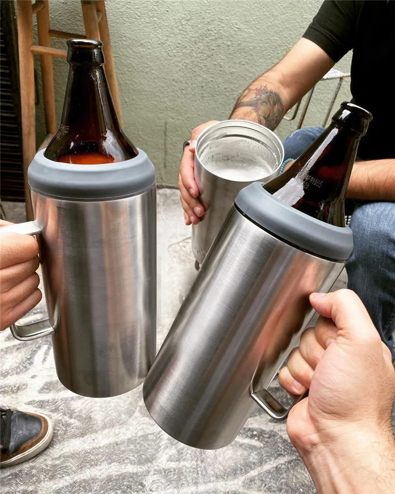 40oz Cola Beer Cooler Stainless Steel Insulated Can Cooler 4 in 1 Beer cup with handle, Customized available
40oz Cola Beer Cooler Stainless Steel Insulated Can Cooler 4 in 1 Beer cup with handle, Customized available