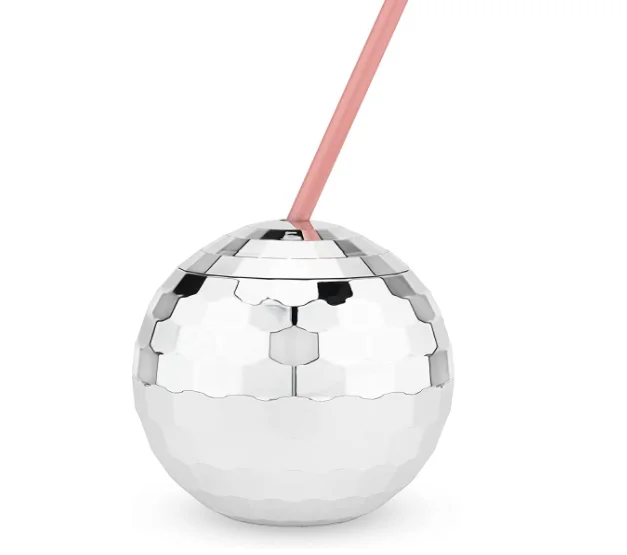 New design gold 16oz plastic Creative Disco Ball cocktail cup plastic silver water bottle drink cup for party and wedding
New design gold 16oz plastic Creative Disco Ball cocktail cup plastic silver water bottle drink cup for party and wedding