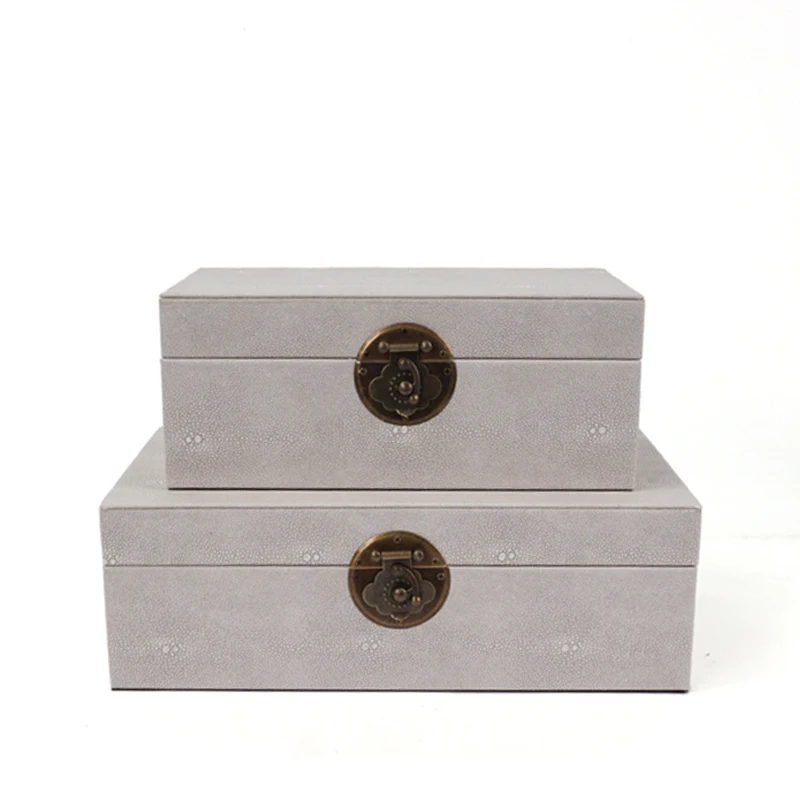 Oriental style gift furnishings white leather home decoration desk decorative storage box for bedroom
Oriental style gift furnishings white leather home decoration desk decorative storage box for bedroom
